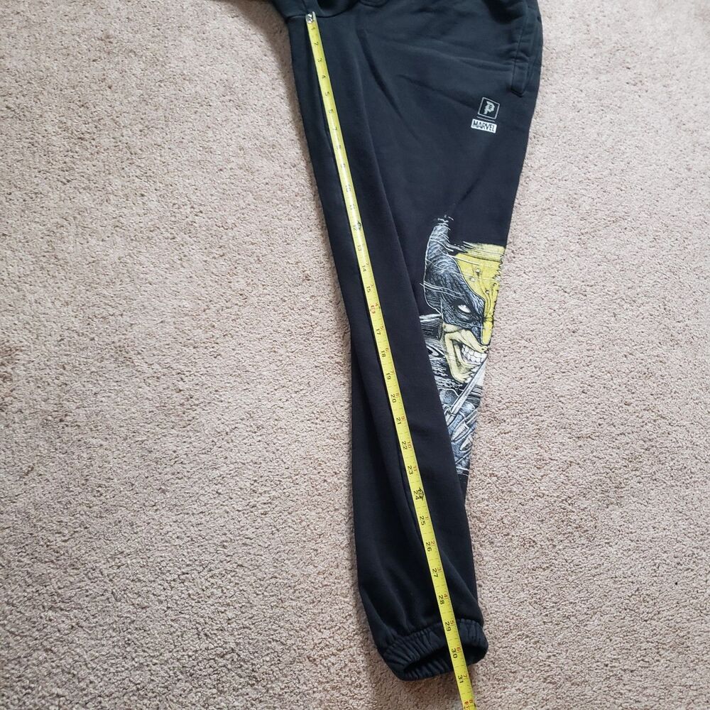 Primitive X Wolverine Exoskeleton Size Medium Mens Black Marvel Sweatpants - Picture 10 of 11